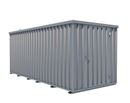 Förrådscontainer Totak, trägolv, BxDxH 2100x5100x2100 mm